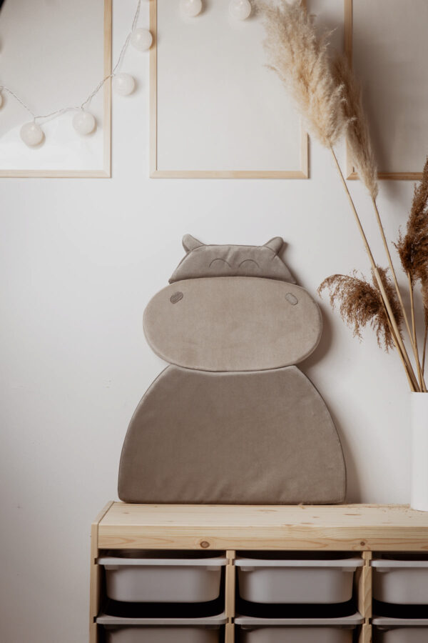 Nuuki panel tapicerowany Nuuki Hipopotam Nodi